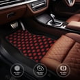 thumbnail image 6 of Wukai Red Beautiful Lips Front Car Floor Mats Four-Piece Set Front & Rear Universal Car Floor Mats for SUVs, Trucks, Sedans, 6 of 7
