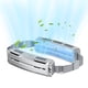 thumbnail image 1 of Ventilador de cintura portátil con tira de refrigeración PCM, ventilador personal recargable de 5000 mAh, 3 velocidades, gran volumen de aire, ventilador de viaje portátil manos libres para deportes a, 1 of 8