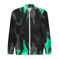 thumbnail image 4 of LOVZFMLL Jackets for Men Pullover Sweater Stand Collar Elastic Solid Color Half Sweater For Men Stand-up Collar Sweater, 4 of 4