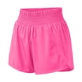 thumbnail image 7 of Wangmeiwg Women's Casual Pants Daily Wear Comfort Shorts Yoga Pants with Split Design Workouts Breathable Stretch fabric Hot Pink XXL, 7 of 7