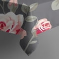 thumbnail image 5 of Pioneer Flower Floral Print Pattern Square Tablecloth,Waterproof Square Table Cover,Wipeable Spillproof Washable Table Cover for Home Kitchen Party Decor 52"x52"(132x132cm), 5 of 6