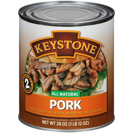 Keystone: Heat & Serve Pork, 28 oz (Best Temp To Smoke Pork)