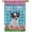 Chihuahua1, variant on Dog Spring Summer Welcome House Flag Beagle Tulip Flowers Blue Buffalo Plaid Outside Yard Decor Flag Banner 28X40 Inch Double Side Style 1