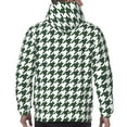 thumbnail image 7 of Salouo Scottish Checkered Pattern Men's Fall Hoodie Sweatshirt,Sport Hoodie with Pockets for Men Pullover Casual Hooded Sweatshirt-Medium, 7 of 7