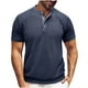 thumbnail image 1 of pstuiky camisetas de manga corta para hombre, Camisa tipo blusa de manga larga con cuello vuelto y solapa con estampado de cremallera para hombre ropa de hombre xl, 1 of 5