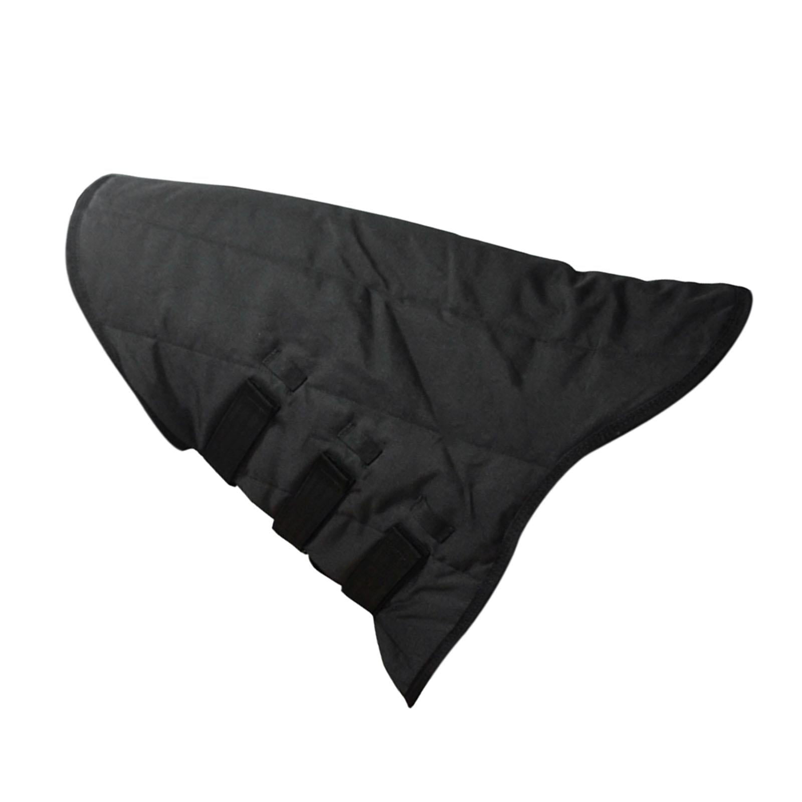 GARENDE Horse Neck Cover 600D Oxford Cloth Warm Equestrian Accessory Neck Protection Black