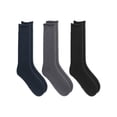 thumbnail image 3 of Dr. Scholl's Men's Crew Cozy Socks with Grippers, 3-Pack, 3 of 6