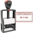 thumbnail image 2 of ZIGEL Heavy Duty Style Self Inking Date Stamp with E-MAILED - Style C - Red Ink, 2 of 5
