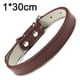 thumbnail image 2 of Collar de piel suave para perros: un collar para perros pequeños, medianos y grandes, 2 of 5