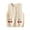 Beige, variant on StSilkitty Cardigan Vest Sweater for Boys Girls Cute Embroidery Sleeveless Button down Knit Waistcoat Lightweight Casual Tops