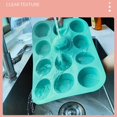 thumbnail image 2 of 12-Cell Muffin Cup Cake Silicone Mold Chocolate Cake Baking Mold, 2 of 5