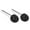 Black, variant on Car Interior Accessories Bling Car Inner Door Lock Covers Rhinestones Automotive Pull Rod Decoration Stickers Sparkly Door Cap Universal For Vehicles 2PCS