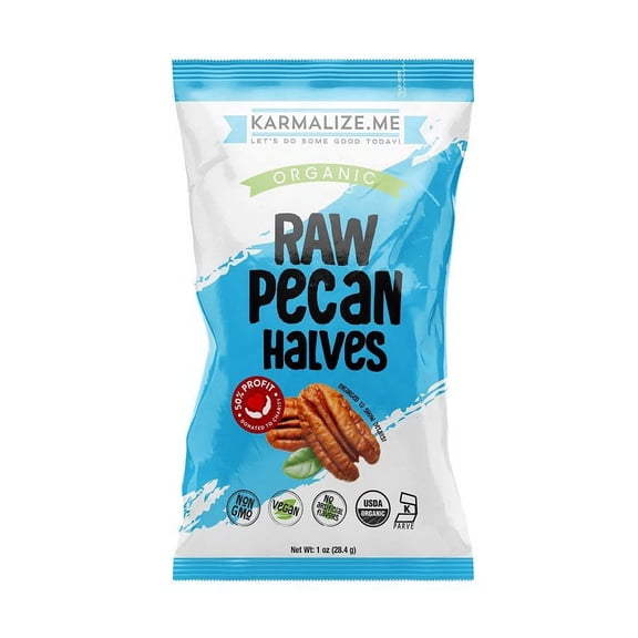 Karmalize.Me Raw Pecan Halves 1 oz.
