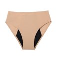 thumbnail image 2 of Panties for Women,High Waist Menstrual Underwear for Women Absorbent Leak Proof Reusable Panties with Quick Drying Four Layer Technology,Womens Underwear,Beige,S, 2 of 3
