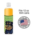 thumbnail image 4 of Caroline's Treasures LH9208MUK Brussels Griffon   Shamrock Portrait Hugger for Slim Cans, 4 of 6