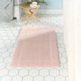 thumbnail image 3 of TOWN & COUNTRY EVERYDAY Ultra Plush Solid Tufted Border Bath Mat, Soft and Absorbent Tufted Floor Mat, Non-Slip Backing, Machine Washable, Blush, 20"x32", 3 of 13