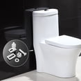 thumbnail image 3 of 2 Pcs Universal Toilet Lid Hinge Screw Top And Bottom Bolt Fixing AccessorieL, 3 of 7