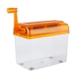 thumbnail image 3 of Portable Cross-Cut Paper Shredder for Home and Office, Mini Manual Document Shredder for Desktop, Compact Security Paper Cutter for Personal Privacy A#018 Orange, 3 of 4