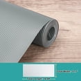 thumbnail image 2 of Uxcell Shelf Liner 17.7" x 16.4ft EVA Non-Slip Drawer Mats Ribbed Texture Gray, 2 of 7