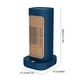 thumbnail image 3 of Calefactor de 1300 W de bajo consumo para interiores. Ventilador portátil de dos velocidades para oficina con protección contra sobrecalentamiento ajustable., 3 of 7