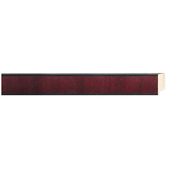 Picture Frame Moulding (Wood) 18Ft Bundle - Traditional Mahogany Finish - 1.125" Width - 9/16"