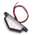 thumbnail image 4 of Luz De Matrícula, Resistente Al Agua, Universal, 12 V-24 V, 4 LED, Lámpara De Matrícula, Instalación Atornillada Para Remolques, Camiones, Barcos, Coches, Vehículos ANGGREK License Plate Light, 4 of 8
