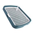 thumbnail image 3 of Mesh Dog Toilet Litter Box Easy Clean Comfortable for Rabbit Litter Pan Small and Medium Dogs Green, 3 of 9