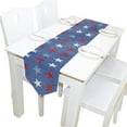 thumbnail image 5 of Coolnut Table Runner 13"x90", Starry Jean Washable Table Cloth Runner for Holiday Home Wedding Table Top Decoration, 5 of 5