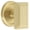 Satin Brass, variant on Grandeur 887774 Carre Solid Brass Privacy Door Knob Set - Grey