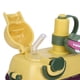 thumbnail image 3 of Termos para agua Vaso para beber de 800ML, contenedor de almacenamiento doble, hervidor doble para beber con pajita (amarillo), 3 of 6
