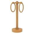 thumbnail image 3 of Vanity Top 2 Towel Ring Guest Towel Valet - Polished Brass / Twisted, 3 of 11