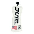 thumbnail image 2 of DYNWAVECA Housse de Club de Golf Équipement Anti-Rayures pour Femmes Portable S Blanc Noir Texte, 2 of 10