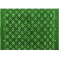 thumbnail image 1 of Ahgly Company Indoor Rectangle Abstract Green Modern Area Rugs, 5' x 8', 1 of 4