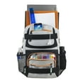 thumbnail image 6 of Eastsport Unisex Dual Strap Skater Backpack, Khaki, 6 of 6