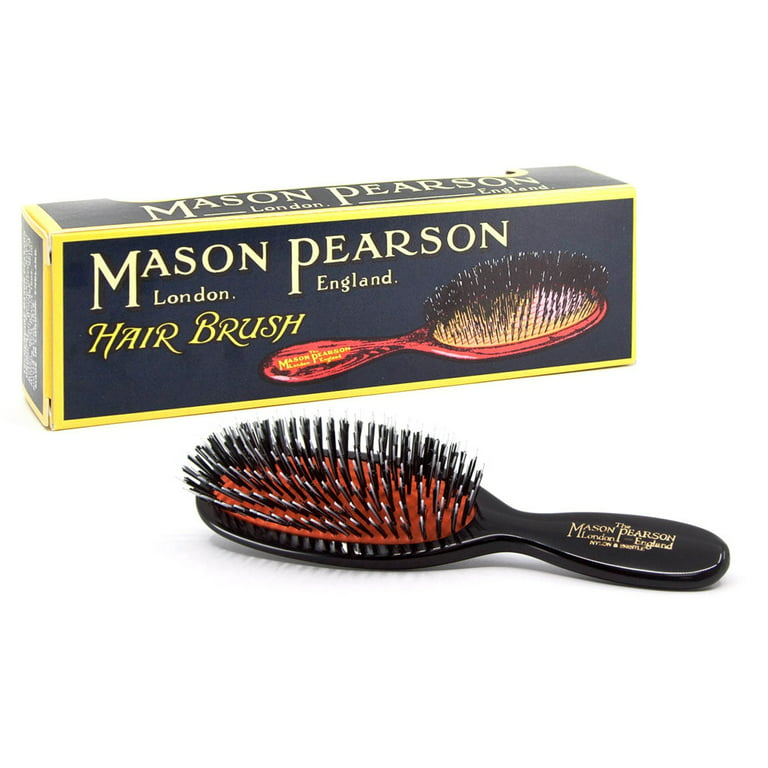 Mason Pearson Hair Brush Pocket Bristle & Nylon Dark Ruby BN4 | Haarbürsten