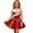 a-Red398185, variant on VNKIDY Girls Dress Kids Festive Sequin Performance Dress Color Block Design Sleeveless Style High Neck Silver Trim Dress For Dance Events Festive Celebrations Casual Dress