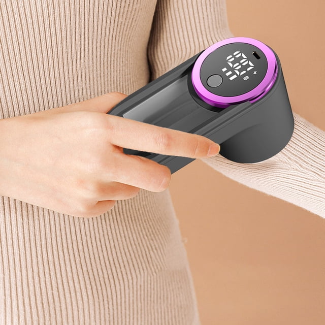 Xihbxyly Quitapelusas Usb, 6 Cuchillas de Acero Inoxidable, Afeitadora de Telas para Ropa, Sábanas y Calcetines, Carga Usb, Diseño Portátil, para Uso Doméstico y de Viaje, Negro, Blanco y Caqui, 14,6
