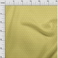 thumbnail image 3 of oneOone Cotton Jersey Yellow Fabric Asian Block Tile Craft Projects Decor Fabric Printed By The Yard 58 Inch Wide, 3 of 4