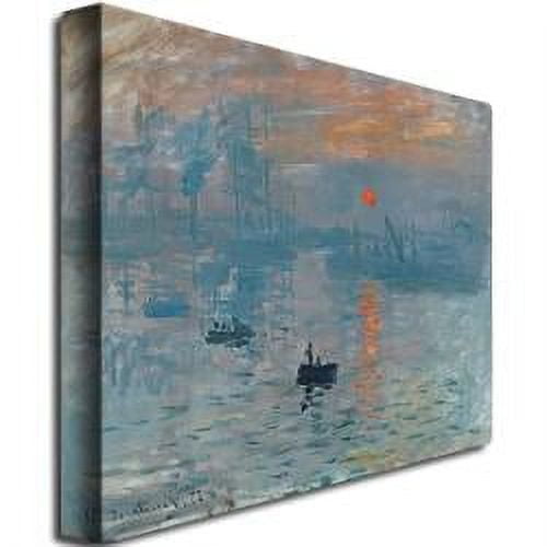 Claude Monet 「印象　日の出」　模写 File:Soleil levant Claude Monet.jpg - Wikimedia Commons