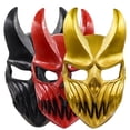 thumbnail image 4 of Máscara de demonio de Halloween, máscara de banda Deathcore para niño de la oscuridad, accesorios de Halloween para Cosplay, 4 of 9
