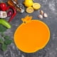 thumbnail image 2 of Tabla de cortar, tabla para servir con forma de fruta, creativa, tabla de cortar pequeña, fruta Forma naranja, 2 of 5