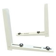 thumbnail image 3 of Heavy Duty Outdoor Bracket-Steel Plate, ,Air Conditioner Support Brackets, Bracket Stand for Mounting Mini Split Fits 7000-12000 Btu Units,Two-Way mounting Design,Support up to 260lbs., 3 of 4