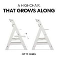 thumbnail image 2 of Open Box hauck Alpha+ Grow Along Adjustable Wooden Highchair, Beechwood,, 2 of 12