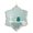 C-4C Home Decor, variant on Weekly Deal karymi Beautiful Sea Glass Christmas 2D Flat Acrylic Ornaments with Translucent Hanging Pendants for Elegant Tree and Window Holiday Decor Birthday Gifts Weekly flyer Extra Savings