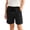 a-2Black2, variant on LIIPEE Girls Kids Solid Color Drawstring Waist Waffle Knit Casual Shorts For Summer Daily Wear Outdoor Activities School Casual Outings Black 3-4 Years