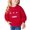 #Red05, variant on Herrnalise Toddler Girls Valentine's Day Sweatshirts Crewneck Hoodies Long Sleeve Collage T Shirts Kids Pullover Tops 2-10 Years