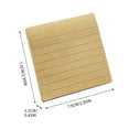 thumbnail image 3 of Ganfancp Stickys Noteestudiantes con Fuerte Adhesivo Pegar Un Pequeño Cuaderno con Un Bloc de Notas N Veces Ofertas Del Día Nota Adhesiva × 1 Libro, 3 of 5