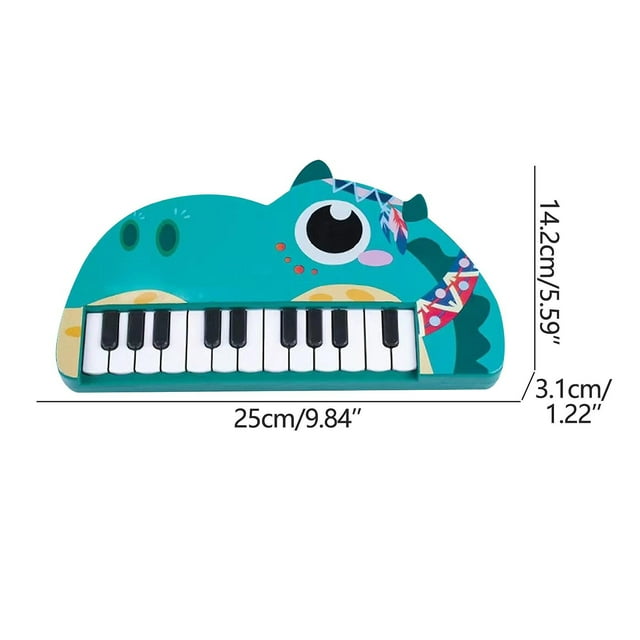 Piano electrónico infantil Animal HUOGUO con 22 teclas