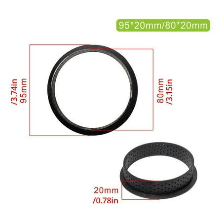

8pcs/set Cake Ring Mold Cutter French Cheese Mousse Cake Tower Ring Shape Oven Baking Tools Ring Kitchen Baking Tool Home Mold (8PCS)