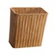 thumbnail image 3 of Cubo de basura Cubo de basura Espacio estrecho Organizador resistente Adorno Cubo de basura Papelera Marrón claro, 3 of 9